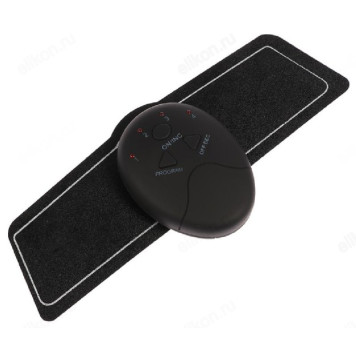 Массажер для пресса и рук LuazON LEM-37, 6 режимов, 3 пульта, чёрны-2