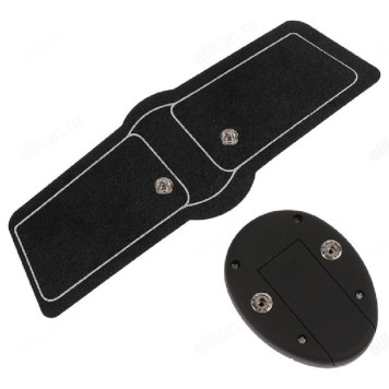 Массажер для пресса и рук LuazON LEM-37, 6 режимов, 3 пульта, чёрны-3