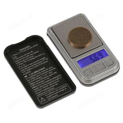 Весы ювелирные LuazON LVU-04 3652370, до 200 г, серые-1