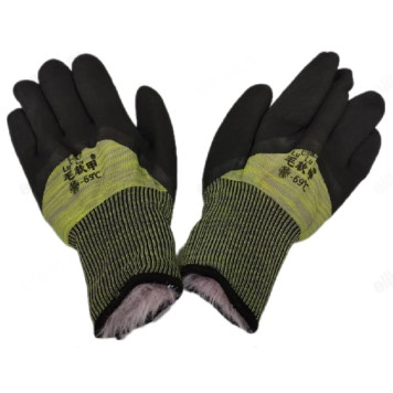 Перчатки хозяйственные утепленные LuLu облитые
