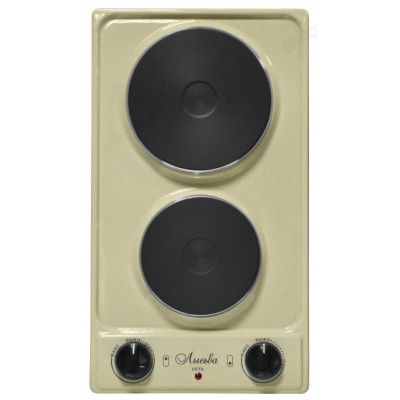 Плита ЛЫСЬВА ЭПБ 2,2/220 рябчик кремовый