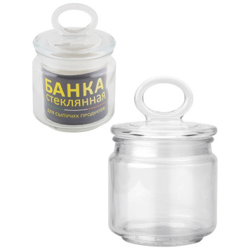 Банка стеклянная 0.45л для сыпучих продуктов COPPETTA с крышкой MALLONY 003596