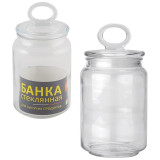 Банка стеклянная 0.9л для сыпучих продуктов COPPETTA с крышкой MALLONY 003598