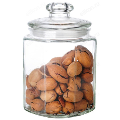 Банка для сыпучих продуктов MALLONY LATTINA 1.5л стекло