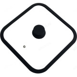 Крышка MALLONY QUADRATO 28*28 003667 силиконовый ободок