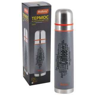 Термос из нерж.стали с двойными стенками FORTE (0.75л) MALLONY 003693