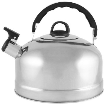 Чайник из нерж. стали Casual (2.7л, со свистком, зеркальная полировка) MALLONY 004260-3