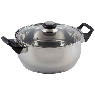 Кастрюля из нерж.стали BAK-04 (3.9л) MALLONY 004283