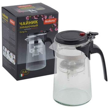 Чайник заварочный с кнопкой серия Gung Fu MALLONY 004533