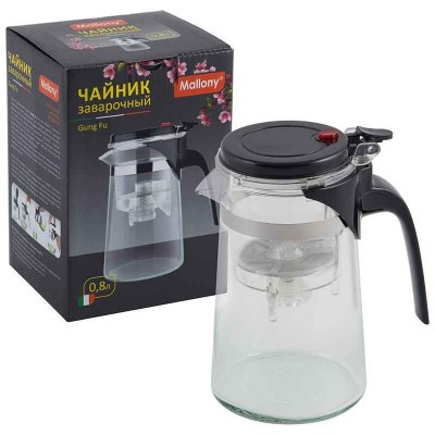 Чайник заварочный с кнопкой серия Gung Fu MALLONY 004533