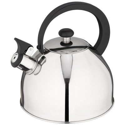 Чайник из нерж стали со свистком Opera (зеркальная полировка) 2.5л MALLONY 005178-1