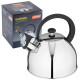 Чайник из нерж стали со свистком Opera (зеркальная полировка) 2.5л MALLONY 005178