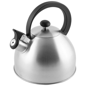 Чайник из нерж стали 2.5л со свистком 'Opera' (матовый) MALLONY 005179-1