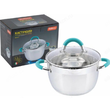 Кастрюля MALLONY ВRAVO 2,1л 005428