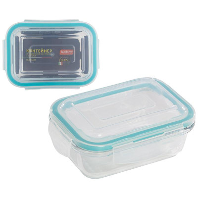 Контейнер из боросил. стекла DIAFANO с крышкой из пластика MALLONY 005470