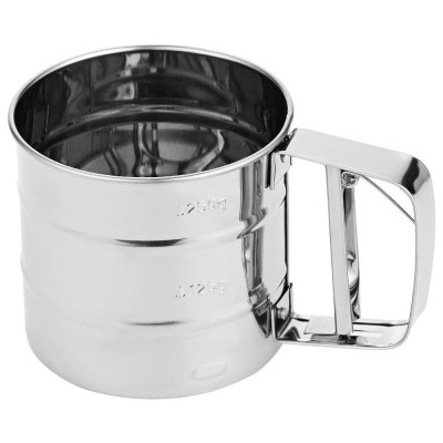 Сито-кружка для просеивания муки FORNATA 10х9.5см MALLONY 006640