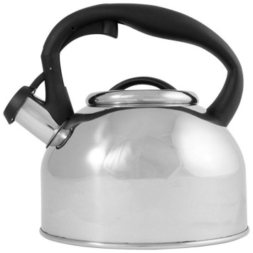 Чайник из нерж.стали Melodia (2.5л, со свистком, зеркальная полировка) MALLONY 006870-3