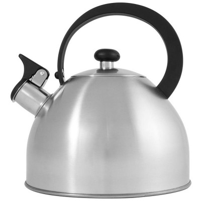 Чайник из нерж стали со свистком Opera (матовый) 2.5л MALLONY 006871-1