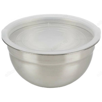 Миска металл MALLONY AMARENA с пласт крышкой 007018