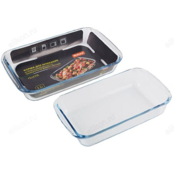 Форма для запекания стекло Mallony FELICITA ,2.2л, 007181-2