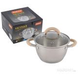Кастрюля из нерж.стали Fortuna (1.8л) MALLONY 007217