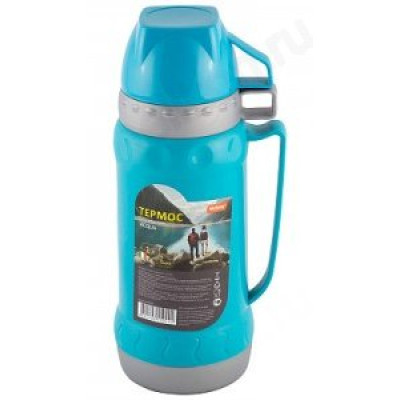 Термос стекло MALLONY ACQUA 1л 2чашки 008239