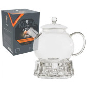 Чайник заварочный на подставке Leonord AROMA 1000мл MALLONY 008245 Чайник заварочный на подставке Leonord AROMA 1000мл MALLONY 008245