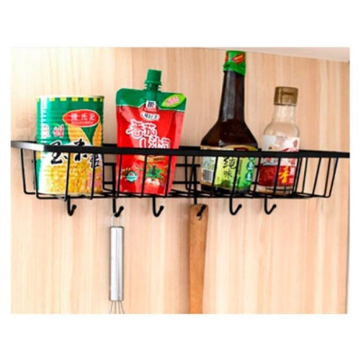 Корзинка навесная для кухни MAGIC MR-03 (6 крючков) MALLONY 008430