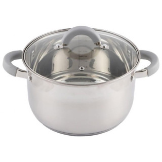 Кастрюля из нерж.стали Felicita (5.1л) MALLONY 009389