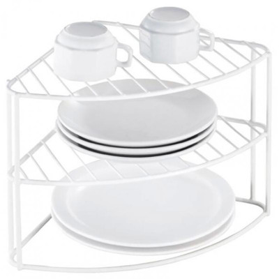 Полка-подставка для кухни трехуровневая W4165 (угловая) MALLONY 100202