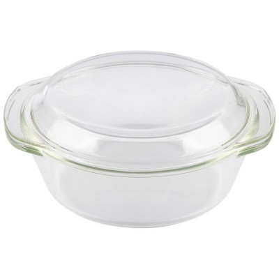 Кастрюля с крышкой ITALIANO 1.5л из жаропрочного стекла MALLONY 103814