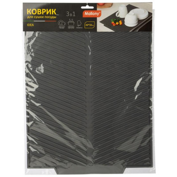 Коврик для сушки посуды IDEA, 43х33см MALLONY 104595-1