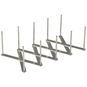 Подставка для крышек SKANDI (раздвижная) 48.7(5.5)х13х7см MALLONY 104752-1