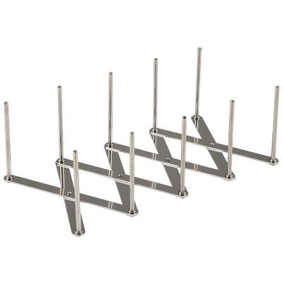 Подставка для крышек SKANDI (раздвижная) 48.7(5.5)х13х7см MALLONY 104752-1