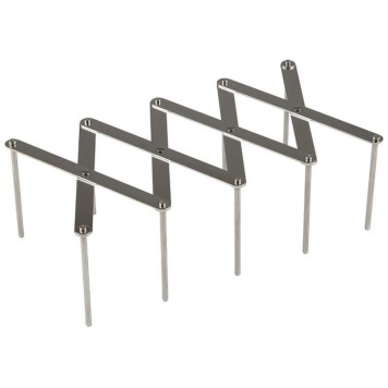 Подставка для крышек SKANDI (раздвижная) 48.7(5.5)х13х7см MALLONY 104752-3