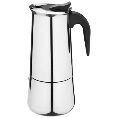 Гейзерная кофеварка 'ITALIA' 600мл 12чашек из нерж.стали MALLONY 104760