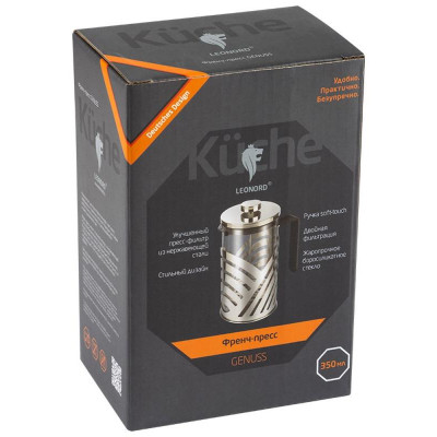 Френч-пресс Leonord 'GENUSS' 350мл MALLONY 104765-2