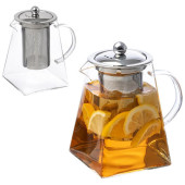 Чайник заварочный Leonord AROMA 1л из боросиликатного стекла MALLONY 105039 Чайник заварочный Leonord AROMA 1л из боросиликатного стекла MALLONY 105039