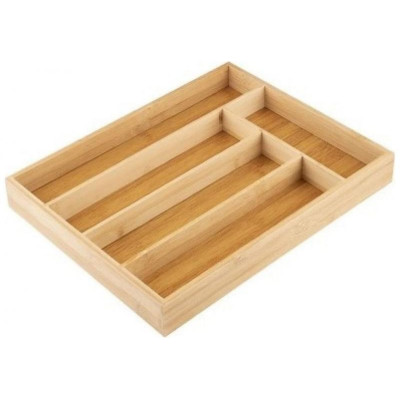 Лоток для столовых приборов BAMBOO (раздвижной) MALLONY 105122