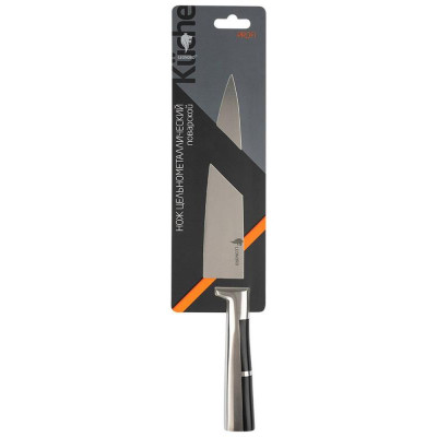 Нож Leonord PROFI поварской, 20см цельнометалл с вставкой из АБС пластика MALLONY 106016-3