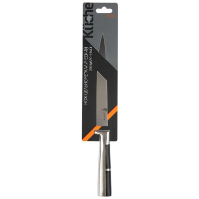 Нож Leonord PROFI разделочный, 20см цельнометалл с вставкой из АБС пластика MALLONY 106017-3