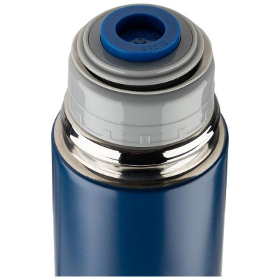Термос из нерж.стали BOSSOLO (1.0л) синий MALLONY 106032-4