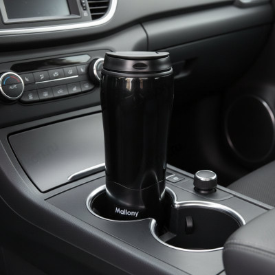 Термокружка-непроливайка MAGNIFICO (0.48л) Mallony 106042 черный-5