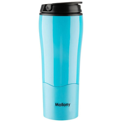 Термокружка-непроливайка MAGNIFICO (0.48л) Mallony 106043 голубой-1