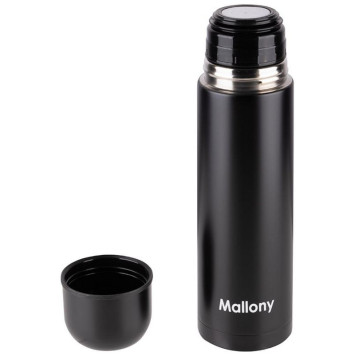 Термос из нерж.стали SOLIDO (0.5л) черный MALLONY 106045-2
