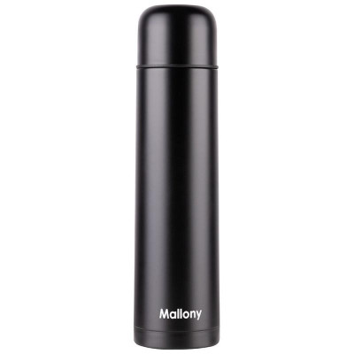 Термос из нерж.стали SOLIDO (1.0л) черный MALLONY 106049-1