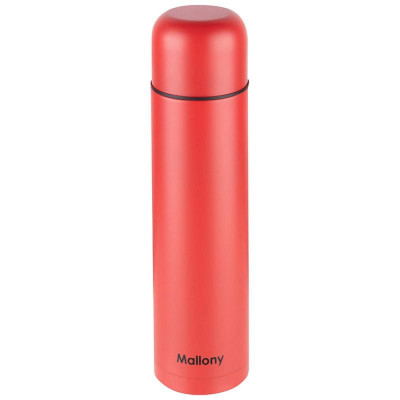 Термос из нерж.стали SOLIDO (1.0л) красный MALLONY 106050
