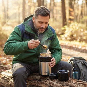 Термос MALLONY VALENTE 2.0л широкое горло 106058-4