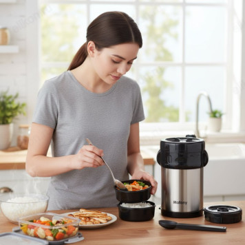 Термос MALLONY VALENTE 2.0л широкое горло 106058-5