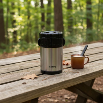 Термос MALLONY VALENTE 2.0л широкое горло 106058-6